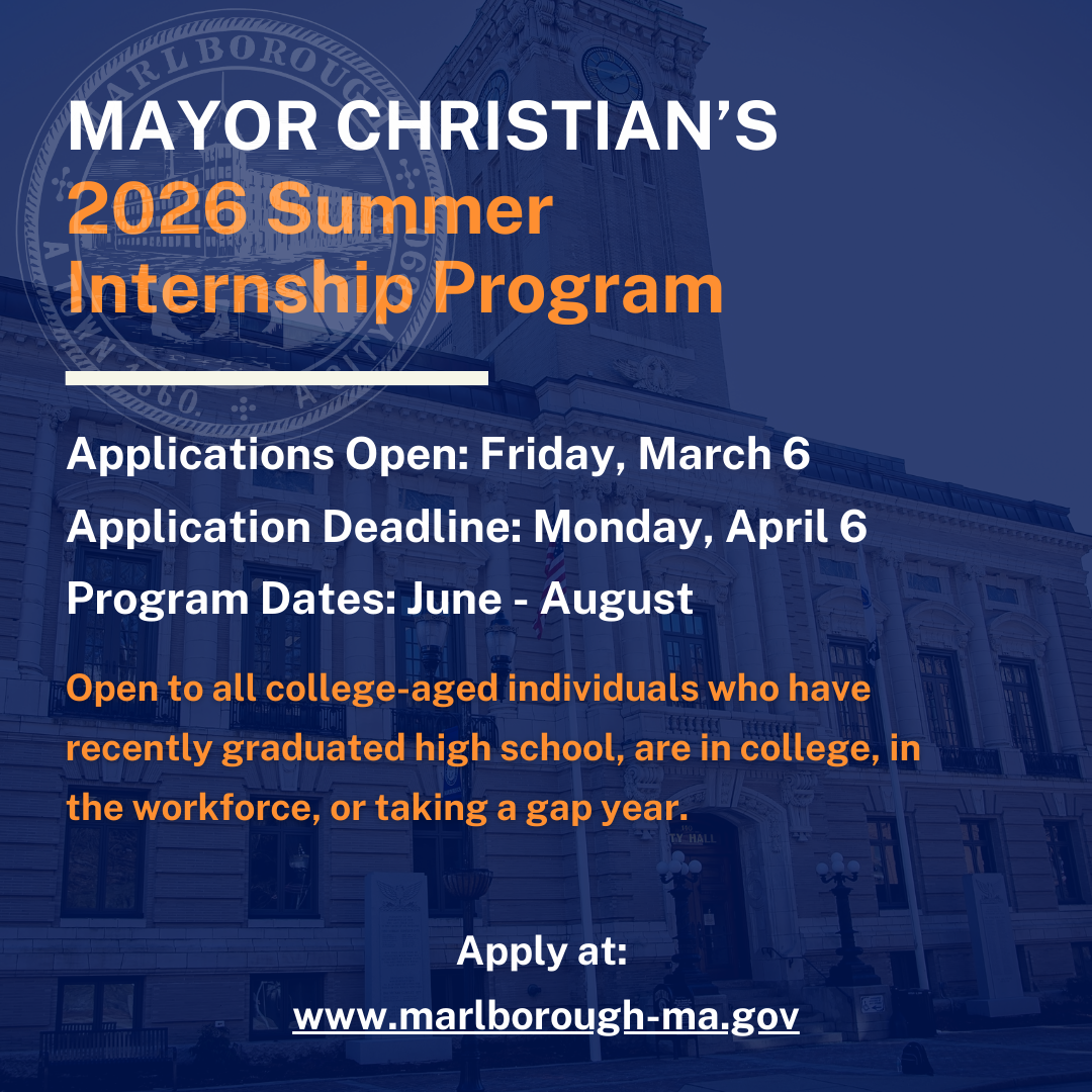 2026 Summer Internship Program Graphic