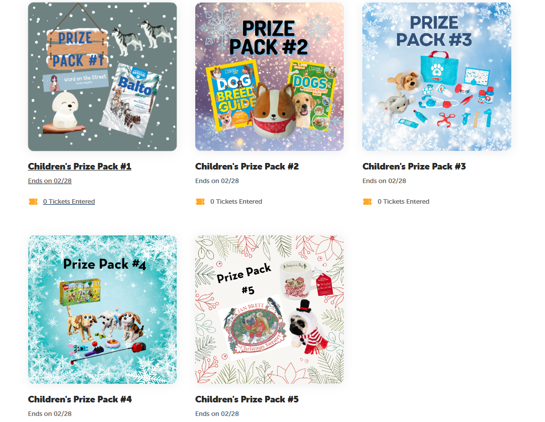 childrens prizes winter reading challenge 2025