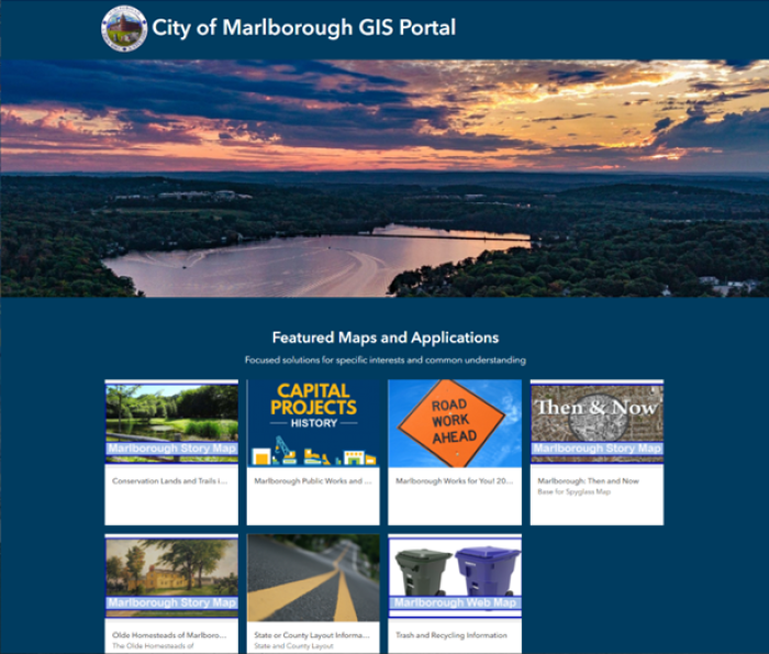 Marlborough's ArcGIS Online Mapping Graphic