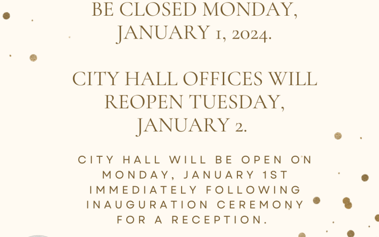 New Years Day Closed
