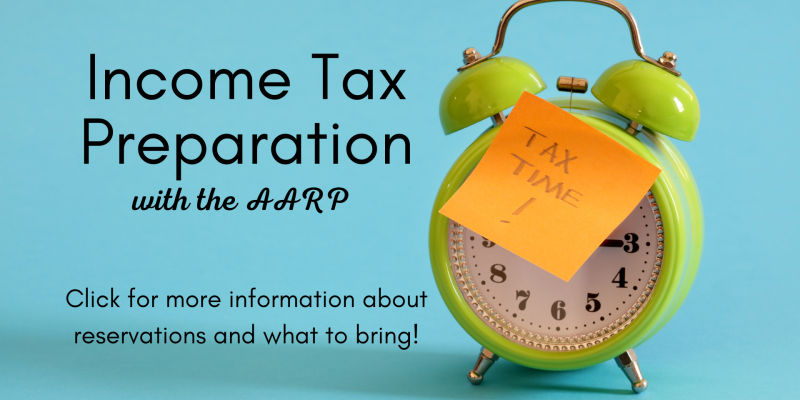 tax prep at MPL w/AARP